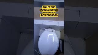TOILET BUS DOUBLE DECKER NARENDRA #jwestbros #busmania #busmaniacomunity #forfoodsake