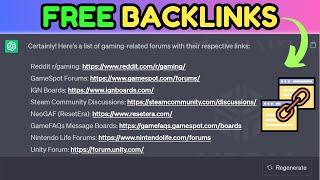 How to Build SEO Backlinks and Increase Traffic for FREE