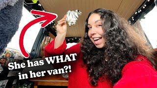 The Weird Oddities I Keep In My Van | Nook n Cranny Van Tour