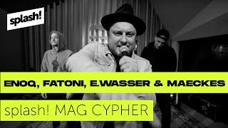 splash! Mag Cypher #22: Enoq, Fatoni, Edgar Wasser & Maeckes @ Red Bull Studios Berlin