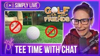 Becoming A Pro Golfing Lady LIVE - Golf With Chat