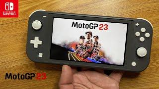 MotoGP 23 Nintendo Switch Lite Gameplay