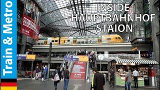 Berlin Hauptbahnhof Central Station Main Train & Metro Station - 4k Tour Germany