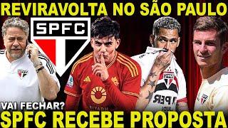 REVIRAVOLTA GRANDE!!! SPFC AGUARDA ACORDO! DIRETOR SOBRE DYBALA! LUCIANO NO ATLÉTICO MG? GALOPPO E+