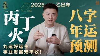 2025蛇年运势预测|【丙火丁火】九运第一批运气最好的人！事业财运旺全年！|八字年运详细版！事业运|财运|爱情|婚姻|健康|人际关系全解析！|鹤鹤聊东方神秘学