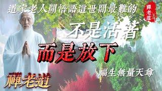 道家老人開悟語世間最難的,不是活著,而是放下.#人生道理 #人生感悟 #人生智慧 #佛學 #正能量 #禪語 #禪語錄 #老人言 #道家哲學 #道家思想 #禪老道