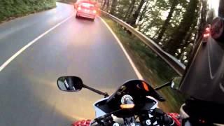 Driving to School Honda Cbr 125 [GoPro|HD]