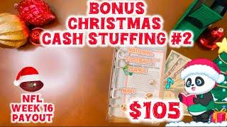 The Night Before Christmas $100+ Cash Stuffing NFL WK 16  Payout  Merry Christmas 