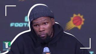 Kevin Durant JOKES about Bradley Beal's "TRASH" performance after Suns BEAT Nuggets