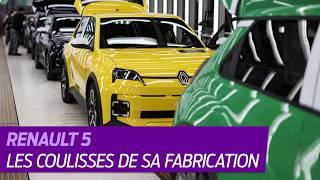 RENAULT 5 : les coulisses de sa FABRICATION à Douai