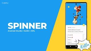 Spinner in Android Studio using Kotlin | Android Knowledge