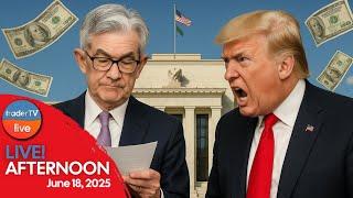  FOMC LIVE NOW … Will Powell Break Markets  $19B AI SHOCK from $MRVL| June 18 LIVE