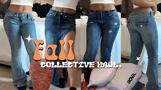 FALL HAUL: Mini Collective Haul + Try-On  (DENIM COLLECTION + MORE)