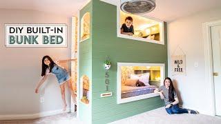 DIY Bunk Beds (Built-In Twin Beds)