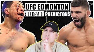 UFC Edmonton: Moreno vs. Albazi FULL CARD Predictions and Bets