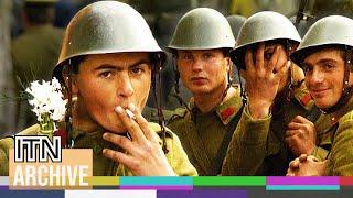 Romanian Revolution - Raw Footage of Life After Fall of Nicolae Ceaușescu (1990)