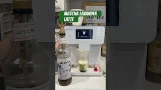 Matcha Lavander Latte #matcha #lavander #latte #terrakaffe  #coffeedrinks #coffeelover #greentea