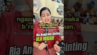 Ula Mbiar | Ria Anggraini Ginting | Lagu Rohani Karo Terbaru | Lagu Pergumulan | Lagu Penguatan