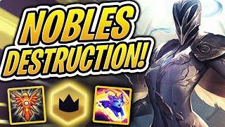 WINNING WITH NOBLES AT HIGH ELO?! | TFT | Teamfight Tactics | League of Legends Auto Chess