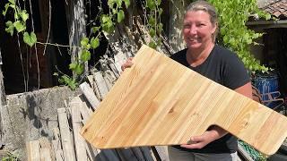 Building a Bathroom Vanity from SCRAP Wood - DIY Reclaimed Wood Project