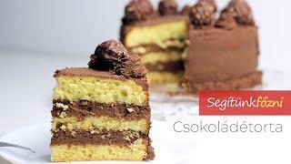 Csokoládétorta recept videó