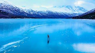 Solo Ice Skate Backpacking In Alaska!