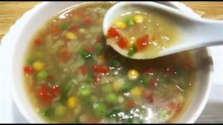 Easy and Delicious Veg Soup Recipe for Ramadan    سوپ سبزیجات آسان و خوشمزه برای رمضان