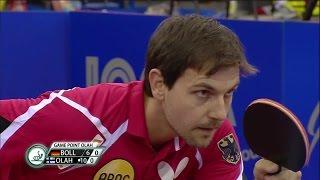 Timo Boll vs Benedek Olah (ETTC 2016)