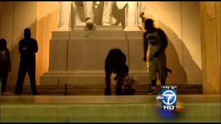 Lincoln Memorial vandalism witness talks