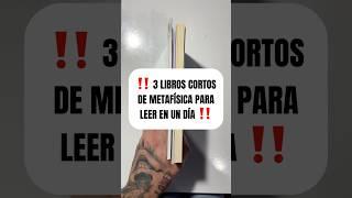 ‼️ 3 LIBROS DE METAFÍSICA PARA LEER EN UN DÍA ‼️ #metafisica #metafisicacristiana #connymendez