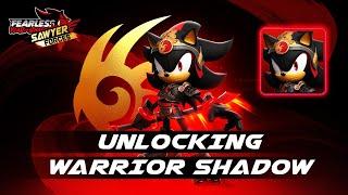 UNLOCKING WARRIOR SHADOW  Sonic Forces Speed Battle