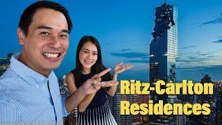 ICONIC CONDO TOUR in The MahaNakhon | Ritz-Carlton Residences Bangkok!