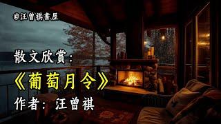 經典散文欣賞《葡萄月令》作者：汪曾祺 #文學 #讀書 #閱讀 #asmr #曆史 #故事 #工作氛圍 #有聲書 #學習氛圍