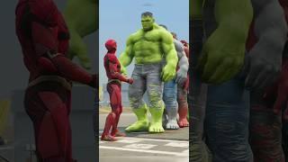 MARVEL, DC AND ANIME VS ALL HULK VARIENTS - WHO IS STRONGEST | #Shorts | #GTA5