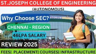 St.Joseph's College of Engineering Full review in Tamil| #stjoseph #college #engineering #chennai