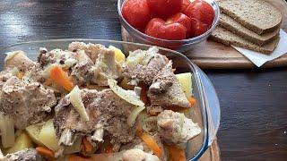 М'ясо у власному соку з овочами // РЕЦЕПТИ ДЛЯ МУЛЬТИВАРКИ.