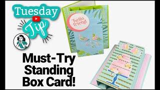 Standing Box Card Design: A 5 Minute Base for Endless Creativity