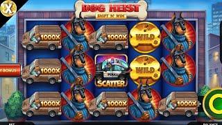 Jackpot 1,400.00x MAX WIN in Online Slot  Dog Heist Shift ‘N’ Win  Community Member Lands EPIC Win