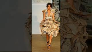 unique dress idea #latest newspaper dress #shorts