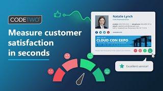 CodeTwo One-click surveys – the easiest way to measure customer satisfaction