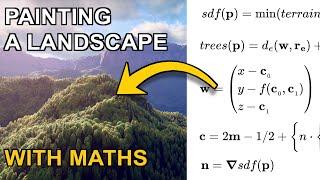 Painting a Landscape with Maths