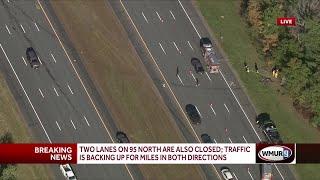 Traffic backups for miles on I-95 after fatal crash