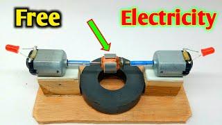 How To Generate Free Energy Generator With Dc Motor And Magnet || Magnetic Motor Dynamo || SB Craft