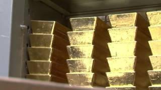 Im Goldlager - Dans les entrepôts - Inside the gold vault - Nel deposito aureo