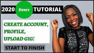FIVERR TUTORIAL | Create Fiverr Account & Fiverr Gig | Make Money Online Zimbabwe, South Africa