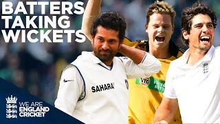 Tendulkar, Cook, Kohli, Smith, Root And More! | Batters Taking Wickets! | England Cricket 2020