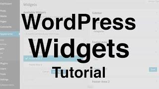 WordPress Widgets Tutorial