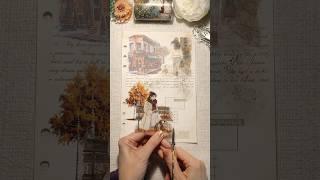 Journal With Me ASMR |  Late Autumn | #asmr #scrapbooking #journal