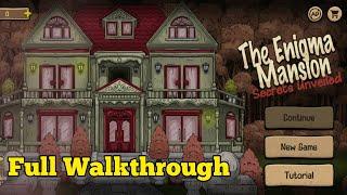 The Enigma Mansion Full Game Walkthrough