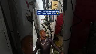 That moment you realize your water heater is DONE   #waterheater  #funny